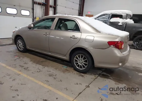 2009 Toyota Corolla Le z USA, uszkodzony, nr VIN 2T1BU40E29C178978